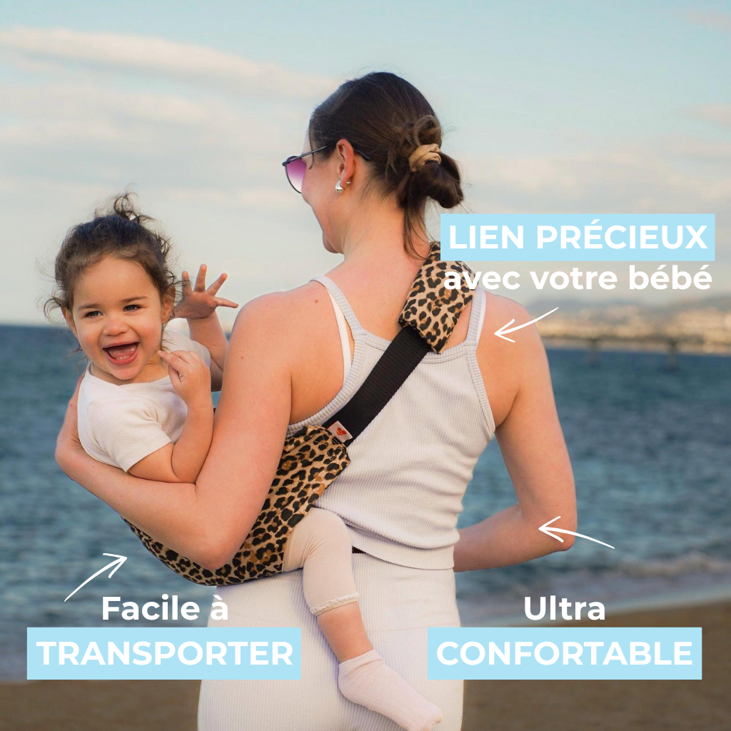 Porte bébé ergonomique : Soulagez votre Dos & Apaisez votre Bébé