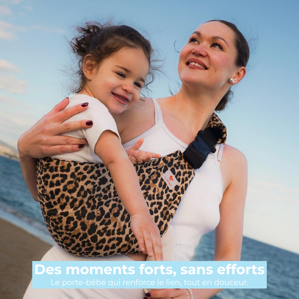 Porte bébé ergonomique : Soulagez votre Dos & Apaisez votre Bébé